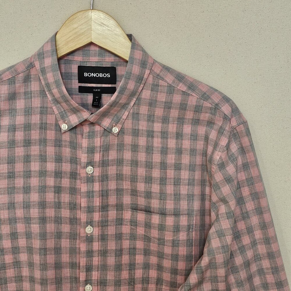 Bonobos Slim Fit Button Down Reg L